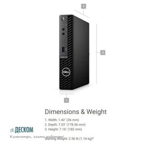 Dell OptiPlex 3090 Micro i5-10500T 16GB DDR4 256GB NVMe