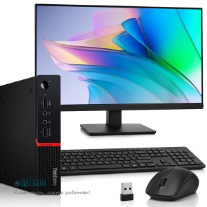 Lenovo ThinkCentre M715q Gen 2 Tiny Ryzen 5 Pro 2400GE 8GB DDR4 256GB NVMe Wi-Fi