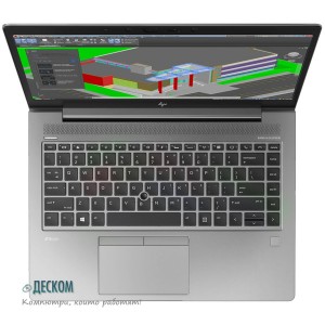 HP ZBook 14u G5 i7-8550U 16GB DDR4 512GB NVMe Radeon Pro WX 3100 WWAN 14" FHD
