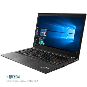 Lenovo ThinkPad T480s i5-8250U 8GB DDR4 256GB NVMe 14" FHD